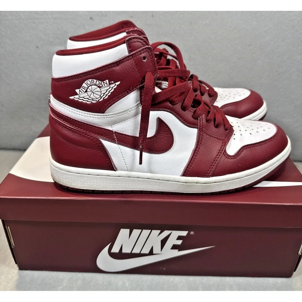 Air Jordan 1 Retro OG High Artisanal Red Size 9.5 Jordan 1 DZ5485 160